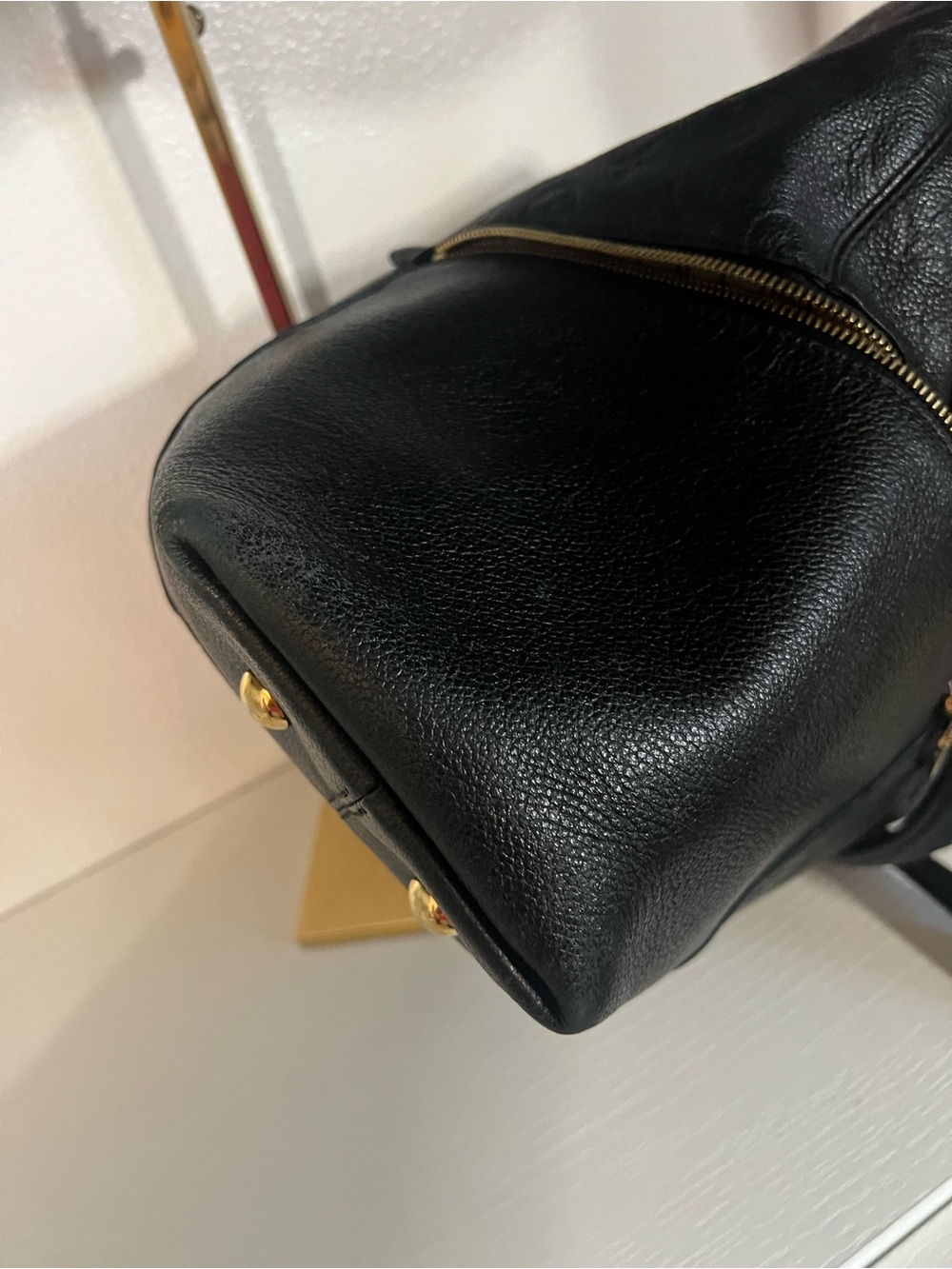 Louis Vuitton Melie Empreinte Hobo Bag Black - Picture 14 of 16